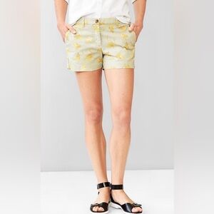 Gap Printed Tailored Bermuda Shorts